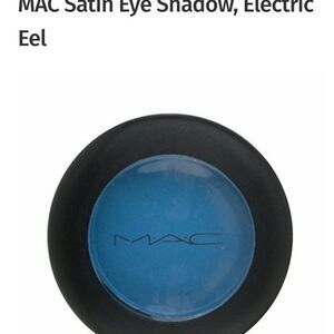 MAC Blue Satin Eyeshadow in Electric Eel Pigmented​​​​​​